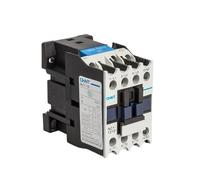 AC Contactor Electrical CJX2 LC1 0910 1810 NC1-1210 AC220V Communication 9A 12A 18A 25A 220V 380V Contator Din Rail Mount(NC1-3210,220V)