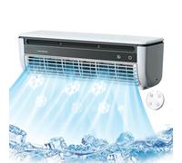 AC Cooling Fan for Room,Portable Air Conditioner Fan,Three-Speed Ventilator Wireless Charging Space Cooler - for Indoor Tabletop Kitchen Outdoor Gym Bathroom Home Travel Dorm Camping