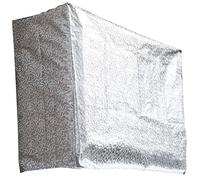 Ac Covers for Outside, Air Conditioner Covers for Outside, Silver Five-Sided Full Cover, Snowproof in Winter(105x41x80cm/41x16x31in)