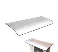 AC Covers for Outside | Aluminum Film Small Split AC Unit Protection | UV Protection Sun Shade with Magnet Heat-Insulated Rain Sheet for Split All Season Compressor