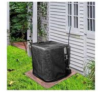 Ac Covers for Outside for All Seasons , Heat Pump Covers for Outside Units Withstand The Rain and Snow Protector Against Leaves, Weeds, Cottonwood and Debris ,81*81*91cm