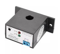 AC Current Sensing Switch Normally Open 0.2-30A with Potentiometer and Status Light, Self-Powered Electronic Sensor for Motor Protection