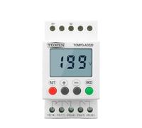 AC DC 110V-240V DIN rail over and under voltage protection monitoring relays protector