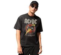 AC/DC Men's Meacdcrts038 T-Shirt, Black, S