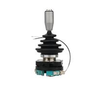 AC DC 250V/125V 30mm Joystick Switch with Push Button Switch Momentary 4 position Latching Monolever Cross Switch HKF4-11A-4L(HKSF4-11A-4 Latching)