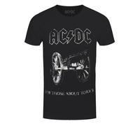 AC/DC About To Rock Mens Black T-Shirt