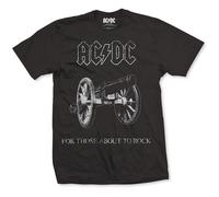 Ac/dc About to Rock T-shirt Official Merchandise M/Xl New