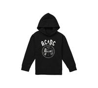 AC/DC ACDC About To Rock Cannon Youth Kids Pull-Over Hoodie, Black | Size: 12-13 Years AC/DC Black 12-13 Years