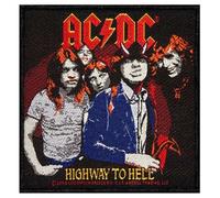 AC/DC ACDC Highway To Hell Album Art Hard Rock Music Woven Sew On Applique Patch by Cool-Patches