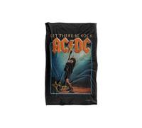 AC/DC Acdc Let There Be Rock Silky Touch Super Soft Throw Blanket | Size: Large AC/DC Multicolor Large