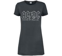AC/DC Amplified Collection - Back In Black Mini Dress charcoal M