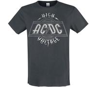 AC/DC Amplified Collection - High Voltage T-Shirt charcoal M