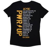 AC/DC - tshirt - Ladies - Short Sleeves - Large - J500z