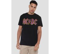 AC/DC Animal Print Unisex T Shirt, Black AC/DC Black 5XL