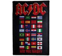 AC/DC are You Ready Flags Woven Patch One Size
