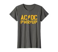 AC/DC are You Ready PWR UP Tour 2025 T-Shirt, Women, Asphalt Grey, Medium