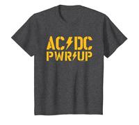 AC/DC are You Ready PWR UP Tour 2025 T-Shirt, Youth, Dark Heather Grey, Large