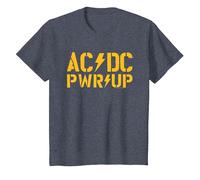 AC/DC are You Ready PWR UP Tour 2025 T-Shirt, Youth, Heather Blue, X-Small
