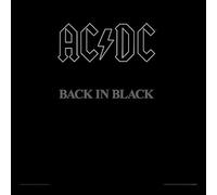 AC/DC Back In Black Framed Album Cover Print, Official Licensed Wall Art, 12 Inch Music Memorabilia, Record Sleeve Decor, Collector Gift for Fans