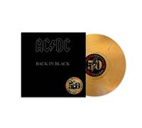 AC/DC : Back in Black (50th Anniversary Gold Vinyl) VINYL 12" Album Coloured