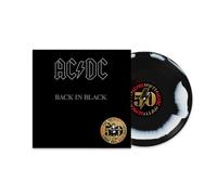 AC/DC - Back In Black: 50th Anniversary - Black & White Marble Colored Vinyl [Vinyl LP] [VINYL]