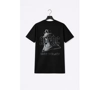 AC/DC Back In Black Bell Premium Carbon Finish T Shirt