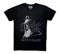 AC/DC Back In Black Bell Premium Carbon Finish T Shirt