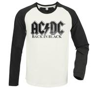 AC/DC - Back In Black - Clothing - Baseball Shirt - Small - F600z