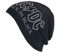 AC/DC Back in Black - Light Beanie Unisex Hat Black Band Merch, Bands, Black, One Size