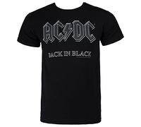 AC/DC Back In Black T Shirt (Black) - Large