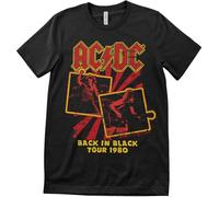 AC/DC Back In Black Tour 1980 T-Shirt PS-1-ACDC010-H70-2