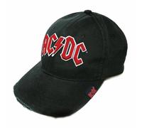 AC/DC Baseball Cap Official Licensed Men's Red Logo Hat Band Merch New