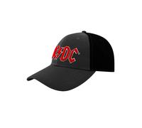AC/DC Baseball Cap: Red Logo OFFICIAL NEW