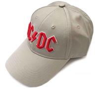 AC/DC Baseball Cap Red Logo new Official Sand One Size