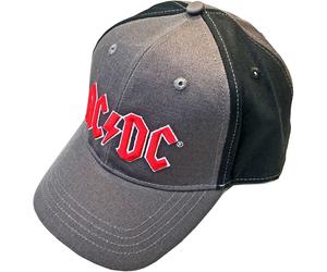 AC/DC Baseball Cap: Red Logo OFFICIAL NEW