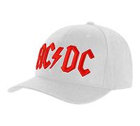 AC/DC Baseball cap Red Logo White