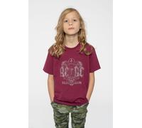 AC/DC Black Ice T-Shirt in Red | Size: 5-6 Years AC/DC Red 5-6 Years