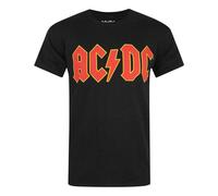 AC/DC Black Logo Short Sleeved T-Shirt Mens