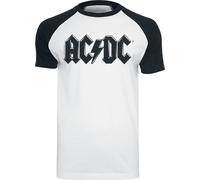 AC/DC Black Logo T-Shirt white black L