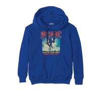 AC/DC Blow Up Your Video Hoodie in Blue | Size: Small AC/DC Blue S