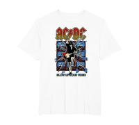 AC/DC Blow Up Your Video Retro Graphic T-Shirt, Men's Big and Tall, White, 5X Tall