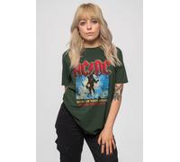 AC/DC Blow Up Your Video T-Shirt in Green | Size: XL AC/DC Green XL