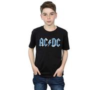 AC/DC Boys Blue Ice Logo T-Shirt 7-8 Years Black