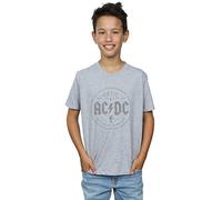 AC/DC Boys Rock N Roll Damnation Black T-Shirt 12-13 years Sport Grey
