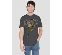 AC/DC Camo Bolt T-Shirt, Charcoal AC/DC Charcoal M