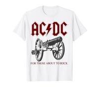 AC/DC - Canon T-Shirt, Men, White, Small
