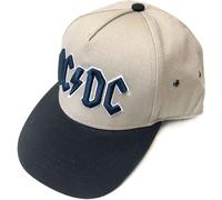 Classic Band Logo Snapback Baseball Cap AC/DC Brown One Size