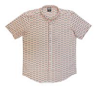 AC/DC Casual Shirt Logo White Official Tee T-Shirt Mens