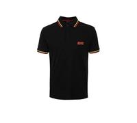 AC/DC Classic Design Adults Polo Shirt - Official Licensed Rock Music Icons Short Sleeved Polo Shirt - 100% Cotton (UK, Alpha, One Size, Regular, Regular, M, Black)