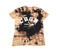 AC/DC Classic Logo Dip Dye Unisex T-Shirt in Black | Size: Medium AC/DC Black M